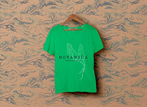 Фирменный стиль бренда Botanica в духе тренда экологичности