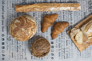 Упаковка Hornea Bakery, созданная Анной Джене, Ваней Недковой и Кристиной Мальдонадо