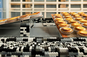Лего-дизайн пекарни Bake Cheese Store, Киото, Япония